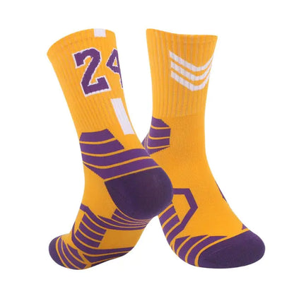 Breathable Non-Slip Professional Basketball Socks