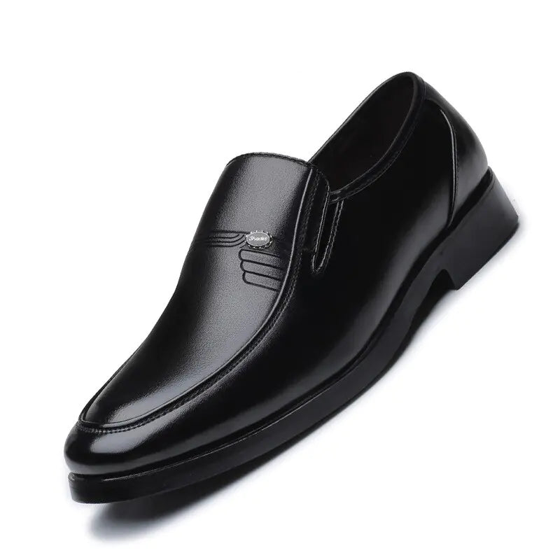Black Leather Formal Shoes