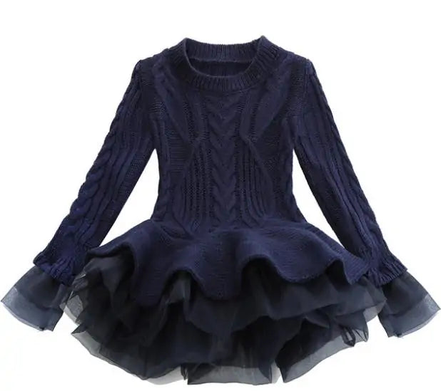 Winter Knitted Chiffon