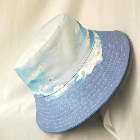 Versatile Printed Sunshade Hat