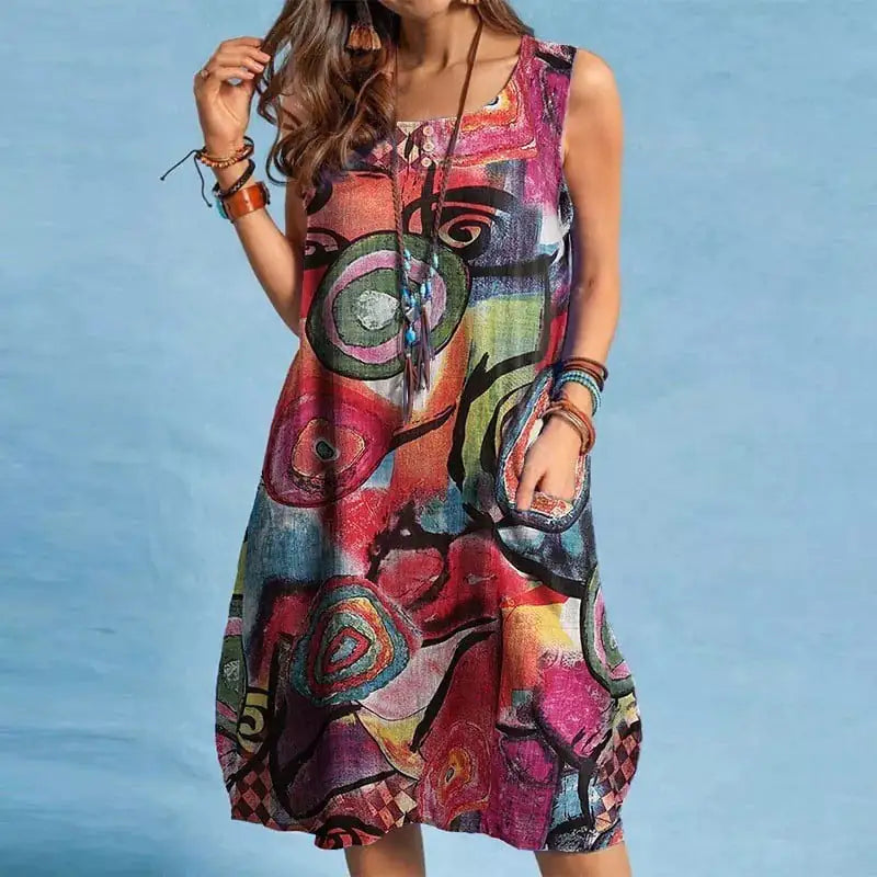 Floral Print Dress