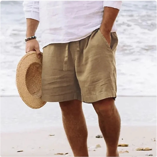 Cotton Linen Shorts