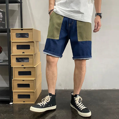 Denim Casual Street Shorts